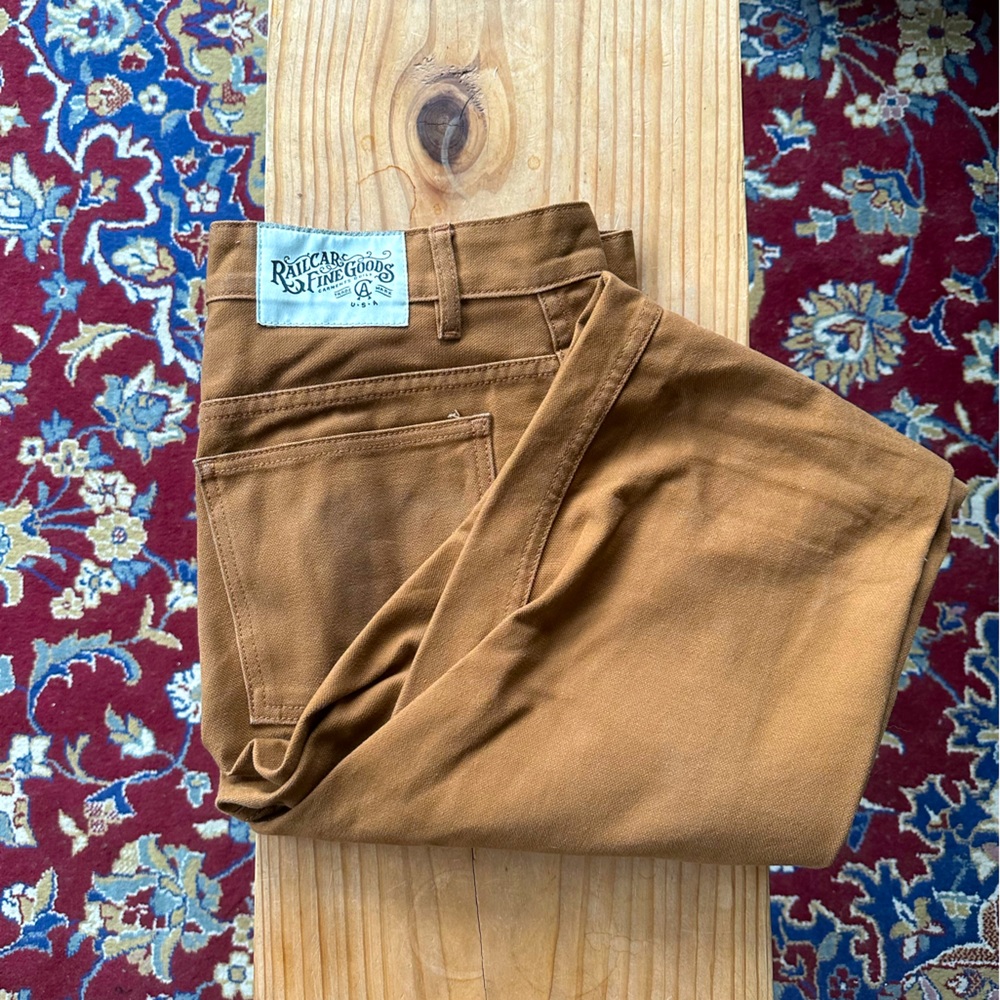 Railcar Fine Goods Duck Flight Trouser